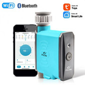 Tuya Wifi Timer de udare a grădinii pentru irigarea prin picurare Sistem automat de udare Controler de temperatură și umiditate Accesorii de grădină