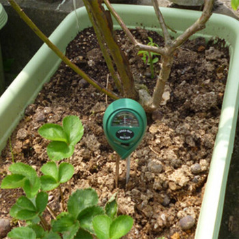 Ph метър Цифров тестер за почва за дома 3 в 1 Сензор за почвена влага Саксийни растения за влагомер за цветя