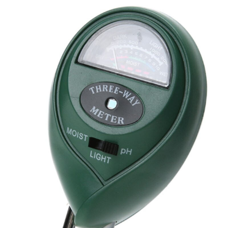 PH matuoklis skaitmeninis dirvožemio testeris namams 3 viename dirvožemio drėgmės jutiklis vazoniniams augalams gėlių drėgmės matuokliui
