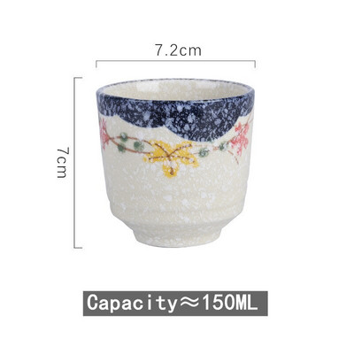 Japán stílusú vintage buborékos teáscsésze kerámia, kézzel készített kis porcelán bögrék mesteri szertartásos csészék Teaház étterem edények