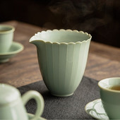 Virágdal Porcelánvásári csésze kínai tea Kung Fu Vintage Zen tea tengeri teáscsésze teásedény Világos zöld tea szertartási edény