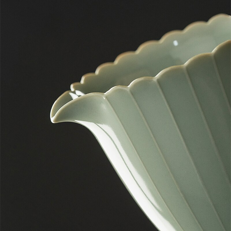 Virágdal Porcelánvásári csésze kínai tea Kung Fu Vintage Zen tea tengeri teáscsésze teásedény Világos zöld tea szertartási edény