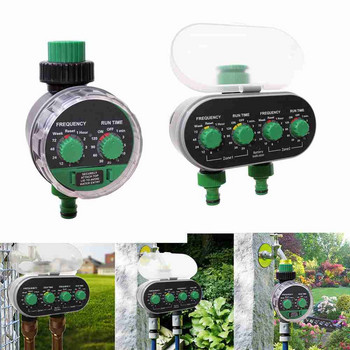 Консумативи за напояване Автоматичен водоустойчив клапан Разпръсквачи за поливане на тревни площи Таймер за поливане Контролер за напояване
