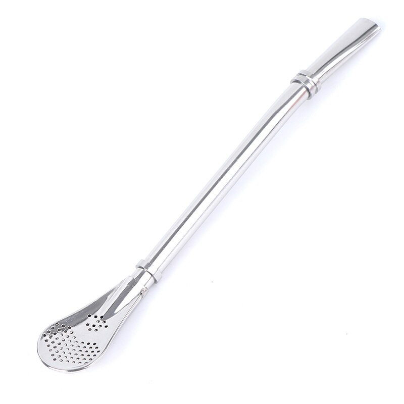 Чаша Мате 304 неръждаема стомана 8 унции Аржентинска тиква йерба мате с бомбили