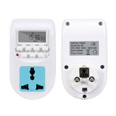 Digitális időzítő kapcsoló Energiatakarékos Smart Power Socket EU UK Plug Programozható elektronikus időzítő