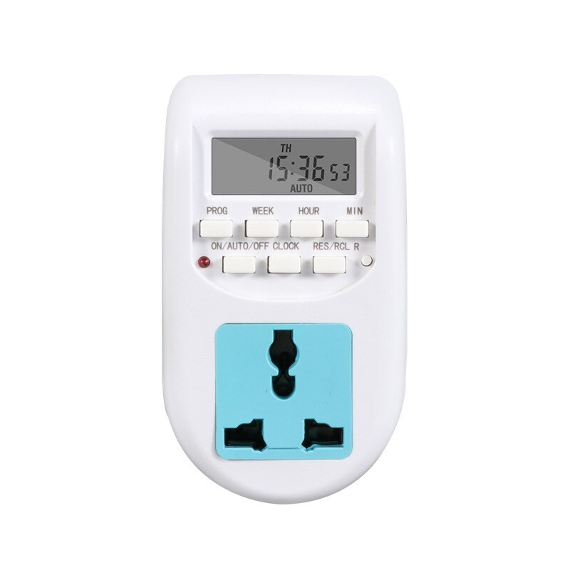Digitális időzítő kapcsoló Energiatakarékos Smart Power Socket EU UK Plug Programozható elektronikus időzítő