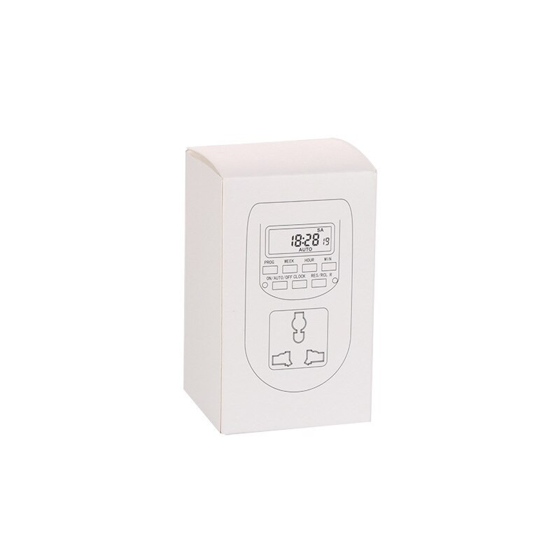 Digitális időzítő kapcsoló Energiatakarékos Smart Power Socket EU UK Plug Programozható elektronikus időzítő