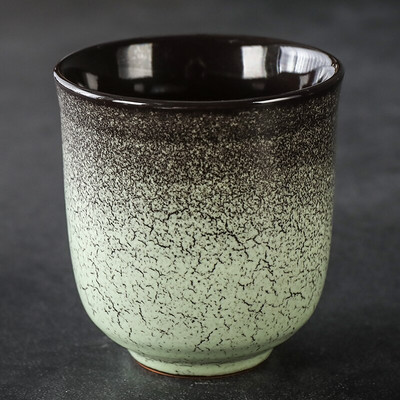 Keraminis arbatos puodelis kavos puodelis vandens stiklinis bokalas alus Zen Kung Fu Drink Cup espreso puodelis Didelės talpos 230 ml ir 180 ml gėrimų indai