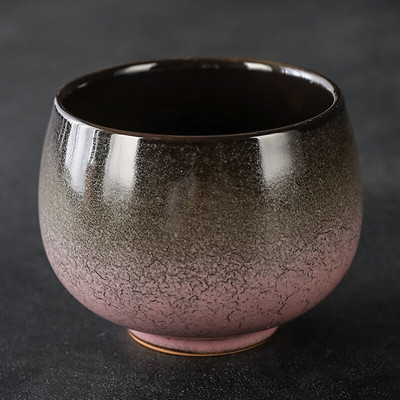 Keraminis arbatos puodelis kavos puodelis vandens stiklinis bokalas alus Zen Kung Fu Drink Cup espreso puodelis Didelės talpos 230 ml ir 180 ml gėrimų indai