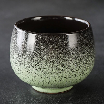 Keraminis arbatos puodelis kavos puodelis vandens stiklinis bokalas alus Zen Kung Fu Drink Cup espreso puodelis Didelės talpos 230 ml ir 180 ml gėrimų indai