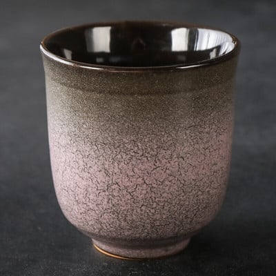 Keraminis arbatos puodelis kavos puodelis vandens stiklinis bokalas alus Zen Kung Fu Drink Cup espreso puodelis Didelės talpos 230 ml ir 180 ml gėrimų indai