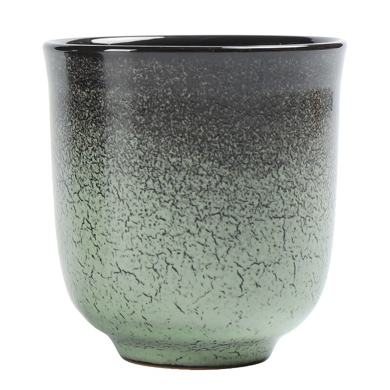 Keraminis arbatos puodelis kavos puodelis vandens stiklinis bokalas alus Zen Kung Fu Drink Cup espreso puodelis Didelės talpos 230 ml ir 180 ml gėrimų indai