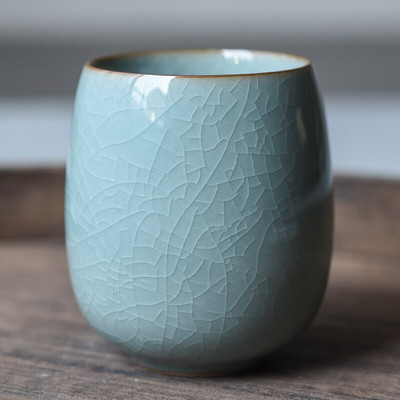CHANSHOVA 220 ml stil tradițional chinezesc celadon crackle din ceramică ceașcă de ceai cești de cafea cană set de ceai din porțelan din China H318