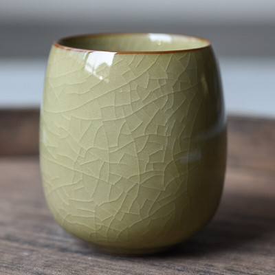 CHANSHOVA 220 ml stil tradițional chinezesc celadon crackle din ceramică ceașcă de ceai cești de cafea cană set de ceai din porțelan din China H318