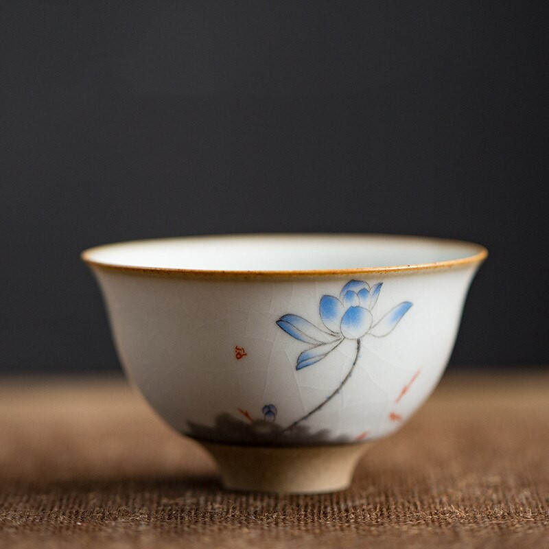 2db kínai Jingdezhen mester teáscsésze kézzel készített porcelán teáscsésze kerámia kávéscsésze teástál Otthoni teáskészlet tartozékok
