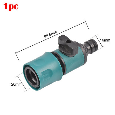 Supapă din plastic cu conector rapid 3/4" filet mamă 3/4" filet tată Agricultura grădină udare prelungire furtun adaptor comutator