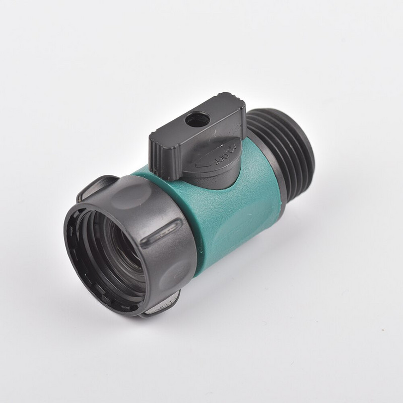 Supapă din plastic cu conector rapid 3/4" filet mamă 3/4" filet tată Agricultura grădină udare prelungire furtun adaptor comutator