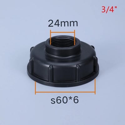 IBC paagi adapter veekuubiku ventiili liitmikud Aia kastmispistik Lihtne kasutada Voolikulüliti segistid Kõrge kvaliteet