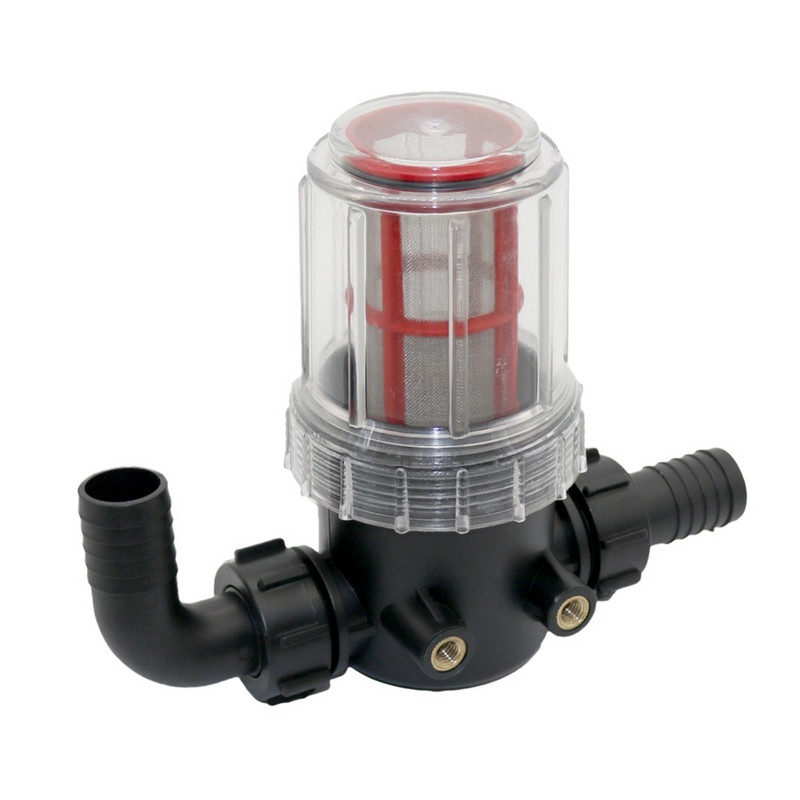 Skaidrus 50 akių smulkaus filtravimo vandens filtras su 20 mm, 25 mm spygliuota žemės ūkio įrankiais sodo drėkinimo filtru 1 vnt.