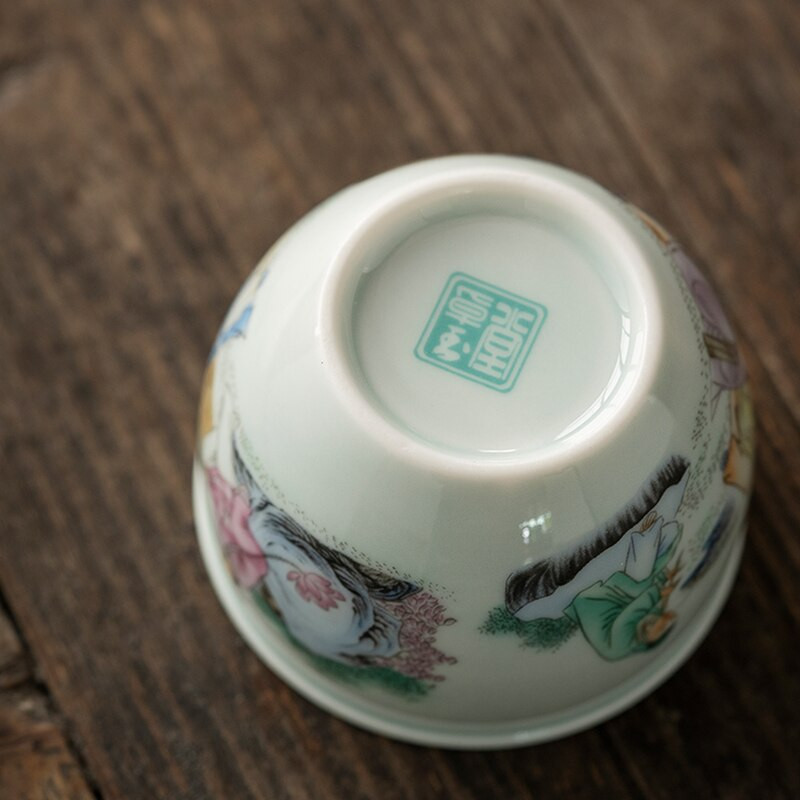 Kinijos aštuoni nemirtingi arbatos puodeliai Keraminiai senoviniai kavos puodeliai Gražūs arbatos puodeliai Arbatos puodeliai Arbatos puodeliai Kavos puodeliai