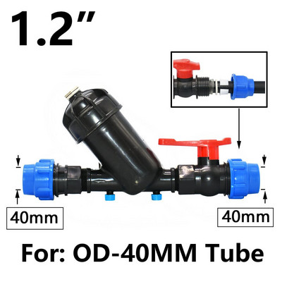 3/4" 1" 1.25", 1.5", 2" 120 Filtru cu plasă pentru grădină Sistem de irigare prin picurare Filtru plasă Agricultură Sere Pulverizator Udare