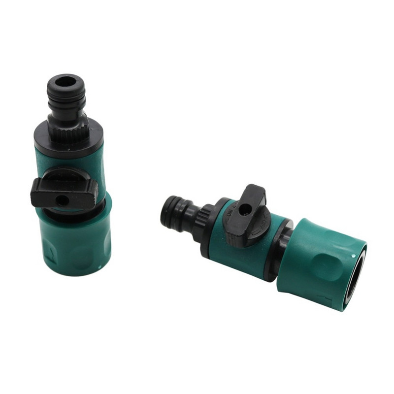 16 mm-es csatlakozás 1/2 hüvelyk és 16 mm közötti gyorscsatlakozó szeleppel Kerti öntözőrendszer Gyorscsatlakozók Tartozékok Kerti kellékek 1 db