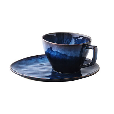 Kreativni europski set posuđa za doručak za jednu osobu, keramički tanjur, šalica za mlijeko, zdjela za zobene pahuljice