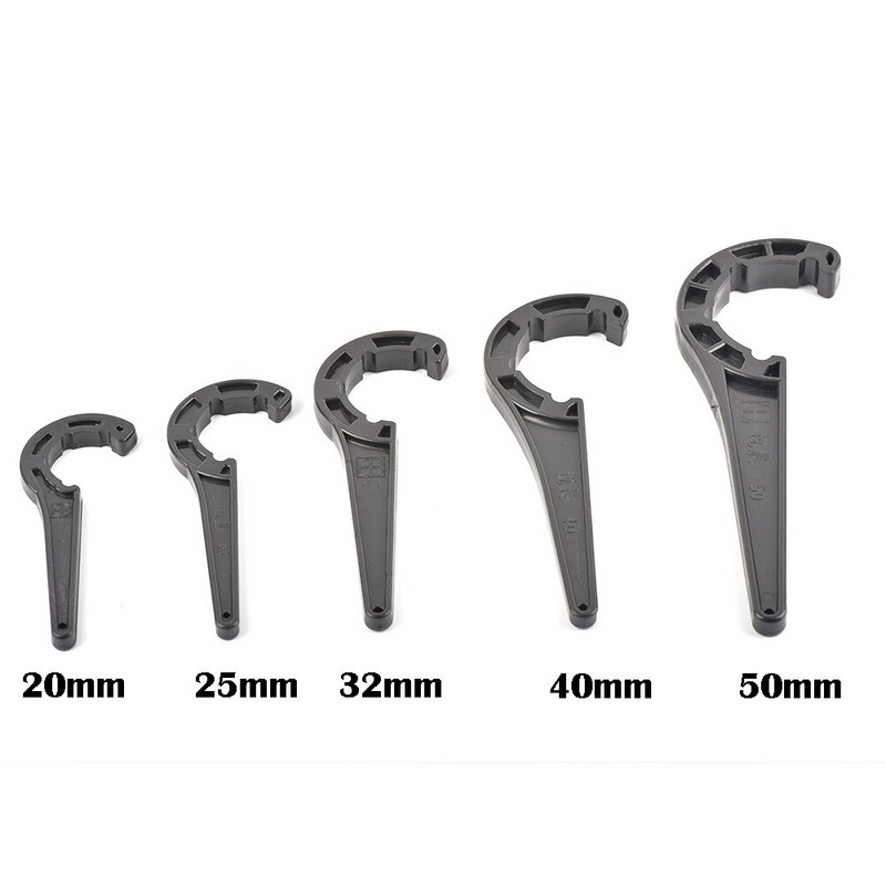 20/25/32/40/50mm PE țeavă fitinguri de conectare rapidă cheie PE PVC tub valvă piuliță de blocare cheie specială instrument de reparare țevi de irigare