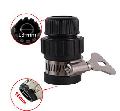 Univerzalni adapter za slavinu, 16 mm cijev, slavina za vodu, brzi priključak, crijevo od 1/2" za pranje automobila, vrtni priključci za vodu za navodnjavanje