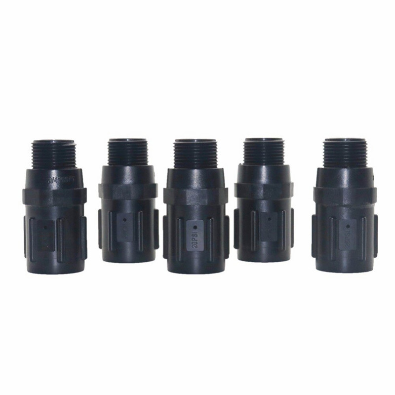 15PSI-45PSI előre beállított nyomásszabályozók 3/4" BSP menettel csökkentik a bejövő víz nyomását a kerti csepegtető rendszerhez 1 db