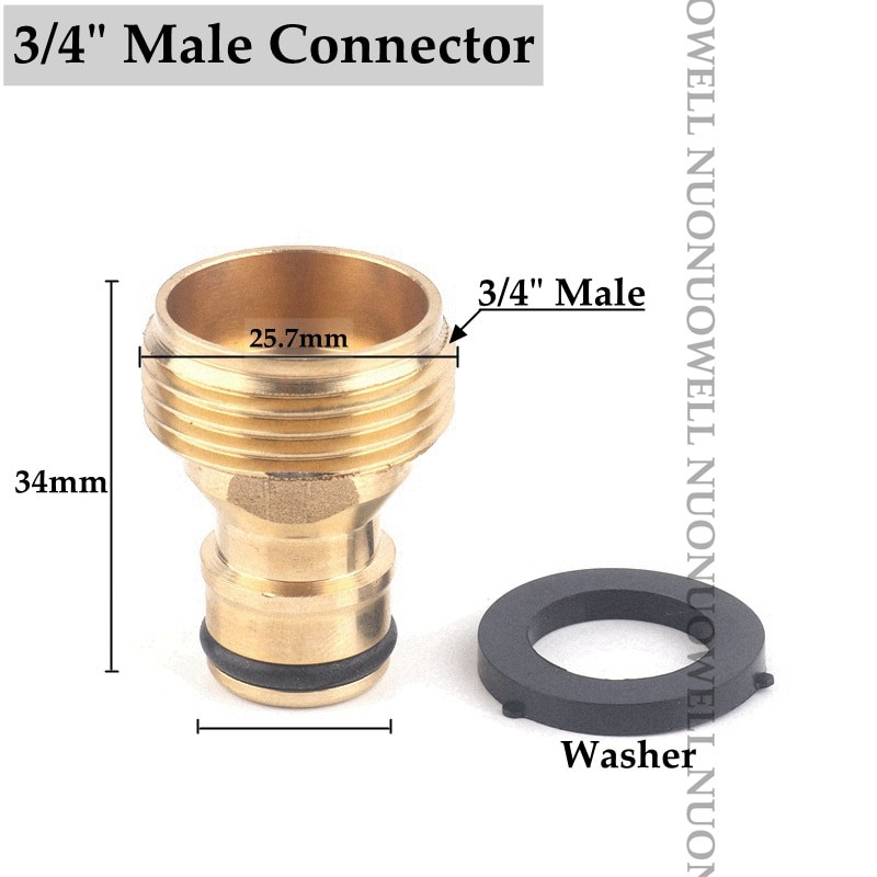 2 vnt žalvario sodo vandens jungtys Žarnos jungtis Virtuvės vandens čiaupo adapteris Automobilių plovimo vandens pistoletas Greitų jungčių jungiamosios detalės su poveržle