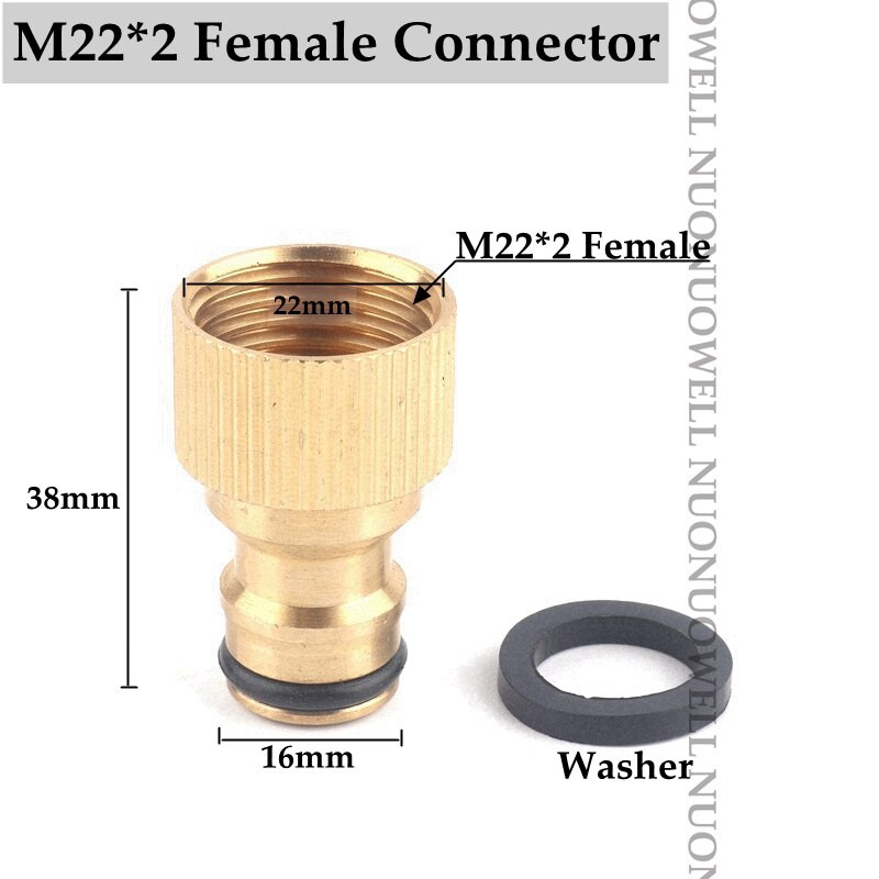 2 vnt žalvario sodo vandens jungtys Žarnos jungtis Virtuvės vandens čiaupo adapteris Automobilių plovimo vandens pistoletas Greitų jungčių jungiamosios detalės su poveržle