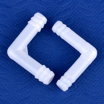 5~500pcs 8mm 10mm PE Ebow Connector Σωλήνας αντλίας αέρα δεξαμενής ενυδρείου Παγόδα άρθρωση σύνδεσης σωλήνα νερού άρδευσης κήπου