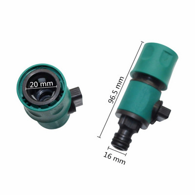 3/4" 3/8"1/2 "1/4" Conector rapid pentru udarea grădinii Comutator supapă din plastic Cuplaje rapide pentru instrument de spălat auto Supapă tub de grădină