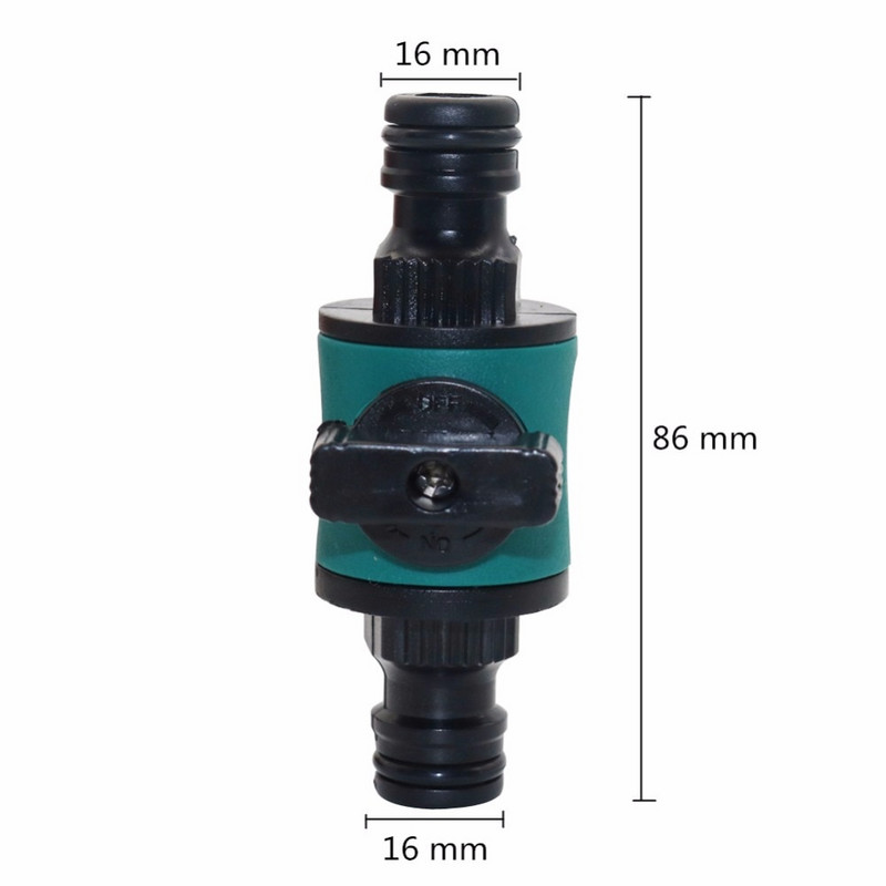 3/4" 3/8"1/2 "1/4" Conector rapid pentru udarea grădinii Comutator supapă din plastic Cuplaje rapide pentru instrument de spălat auto Supapă tub de grădină