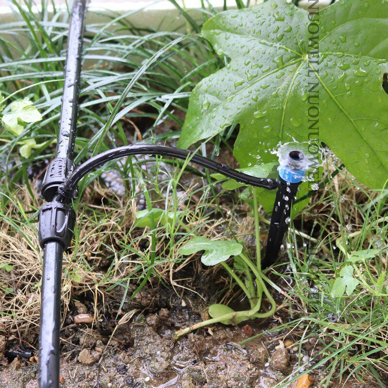 2 buc. Conectori noi de țevi LDPE de 16 mm Nuci de blocare Conector de apă de grădină Udare fermă Conector de furtun pentru țeavă de irigare agricolă