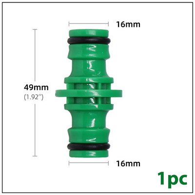 Cuplaj rapid de irigare a grădinii 1/2" 3/4" 1 conector de furtun Reparare Adaptor de scurgeri deteriorat pentru conexiune conductă de apă reutilizabil