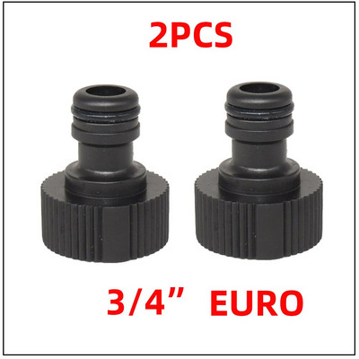 Cuplaj rapid de irigare a grădinii 1/2" 3/4" 1 conector de furtun Reparare Adaptor de scurgeri deteriorat pentru conexiune conductă de apă reutilizabil