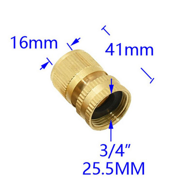 1 vnt. žalvario 1/2 3/4 colio sriegio greitoji jungtis Sodo vandens pistoleto jungtis Automobilių plovimo mašina Vyriška/moteriška 1/2 3/4 colio čiaupo adapteris