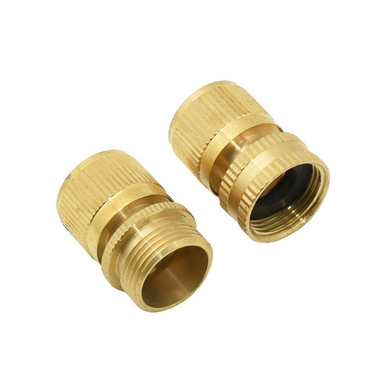 1 vnt. žalvario 1/2 3/4 colio sriegio greitoji jungtis Sodo vandens pistoleto jungtis Automobilių plovimo mašina Vyriška/moteriška 1/2 3/4 colio čiaupo adapteris