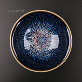 HOT!!!!WIZAMONY Új 1 DB Jingdezhen Heaven Eyes tea vörös máz Kínai Porcelán Traditional Skill Gyengéd teáscsésze teáskészlet Bowl
