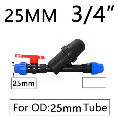 Filtru de irigare cu ochiuri de 120 1/2 3/4 1.2 1.5 2 inch Filtru de plasă metalică pentru udarea grădinii Pulverizator de ecran pentru grădinărit instrument de irigare prin picurare
