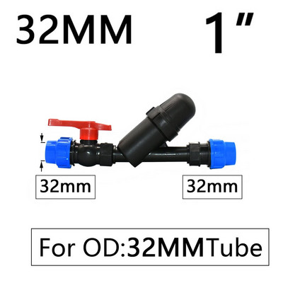 Filtru de irigare cu ochiuri de 120 1/2 3/4 1.2 1.5 2 inch Filtru de plasă metalică pentru udarea grădinii Pulverizator de ecran pentru grădinărit instrument de irigare prin picurare