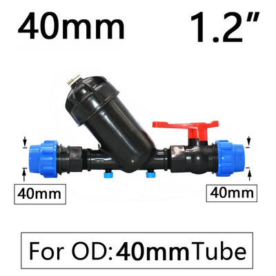 Filtru de irigare cu ochiuri de 120 1/2 3/4 1.2 1.5 2 inch Filtru de plasă metalică pentru udarea grădinii Pulverizator de ecran pentru grădinărit instrument de irigare prin picurare