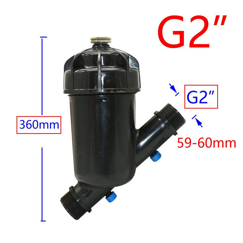 Filtru de irigare cu ochiuri de 120 1/2 3/4 1.2 1.5 2 inch Filtru de plasă metalică pentru udarea grădinii Pulverizator de ecran pentru grădinărit instrument de irigare prin picurare