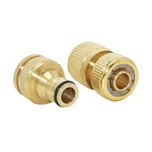 Furtun din alamă de grădină Conector rapid 1/2 Conector de cupru Furtun de grădină Filet femel 1/2 3/4 Racord pistol de apă 1 set