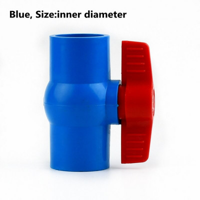 1 buc 20 ~ 110mm PVC țeavă priză supapă cu bilă acvariu conectori pentru rezervor de pește fitinguri sistem de irigare pentru grădină adaptor supapă cu bilă din PVC