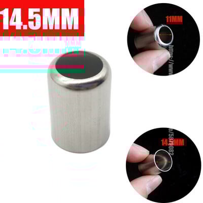 Pakiranje od 50 komada Alati za savijanje visokotlačnog crijeva od nehrđajućeg čelika, ispušni priključak za ispušnu cijev 11,5 MM -18 MM Spojnica cijevi