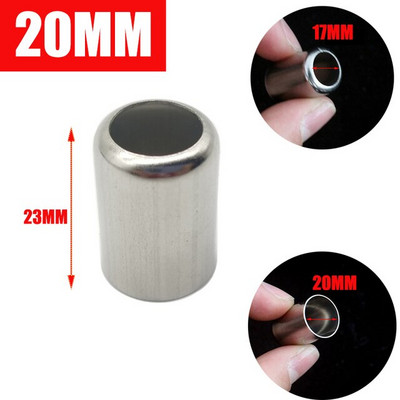 Pakiranje od 50 komada Alati za savijanje visokotlačnog crijeva od nehrđajućeg čelika, ispušni priključak za ispušnu cijev 11,5 MM -18 MM Spojnica cijevi