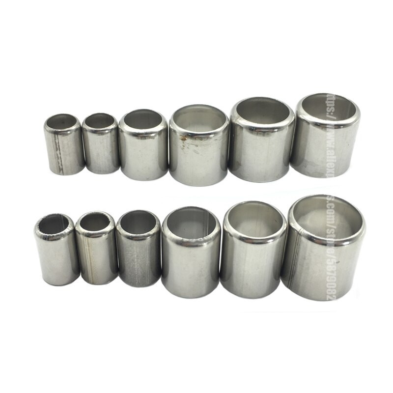 Pakiranje od 50 komada Alati za savijanje visokotlačnog crijeva od nehrđajućeg čelika, ispušni priključak za ispušnu cijev 11,5 MM -18 MM Spojnica cijevi